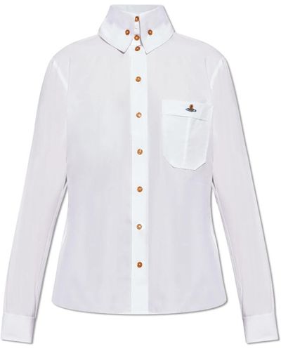 Vivienne Westwood Krall hemd - Weiß