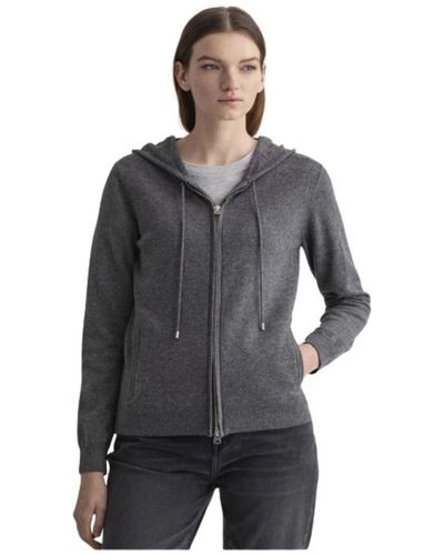 GANT Sweatshirts & hoodies > zip-throughs - Gris