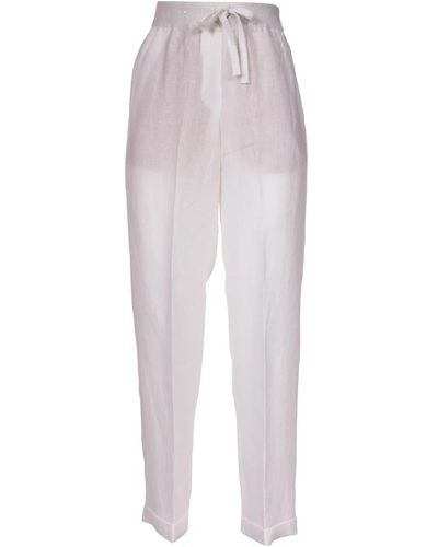 Le Tricot Perugia Trousers > wide trousers - Blanc
