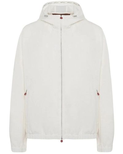 Kiton Light jackets - Weiß