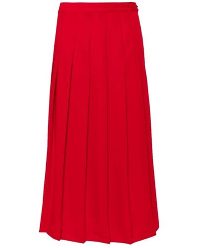 Ralph Lauren Midi skirts - Rojo