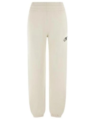 Off-White c/o Virgil Abloh Trousers > sweatpants - Neutre