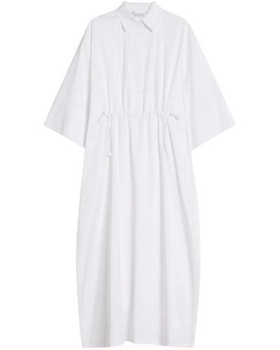 Max Mara Shirt Dresses - White