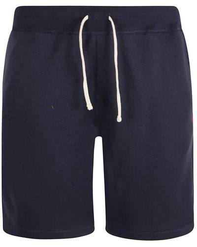Ralph Lauren Marineblaue baumwollmischung shorts