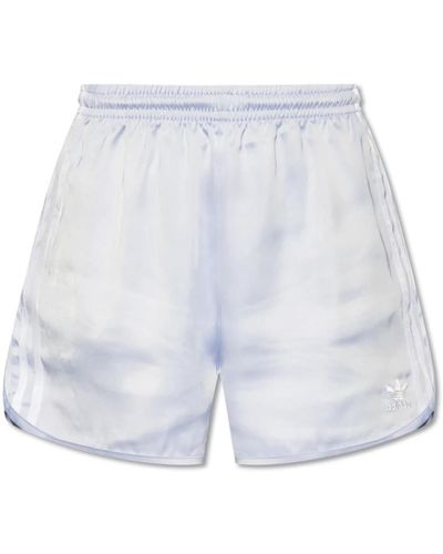 adidas Originals Shorts con logo - Azul