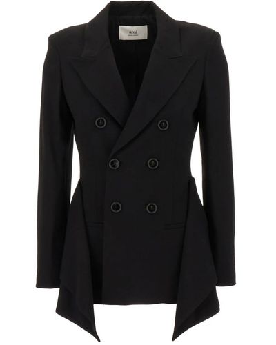 Ami Paris Collezione giacche & gilet stilosi - Nero