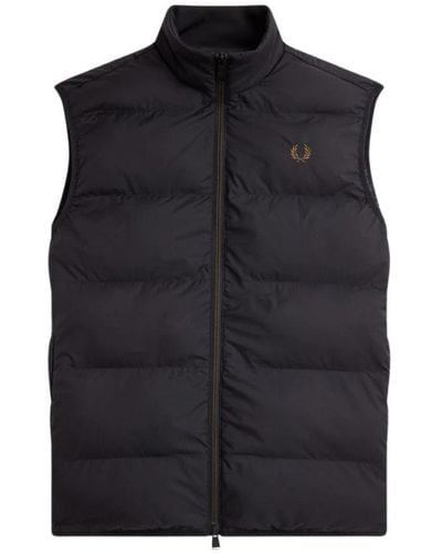 Fred Perry Jackets > vests - Bleu