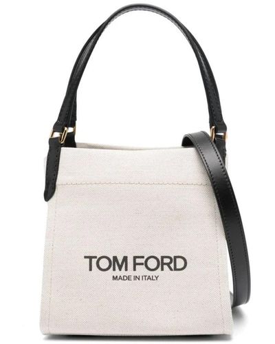 Tom Ford Tote Bags - Natural