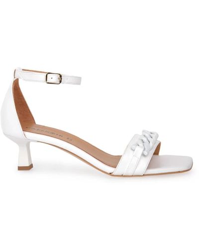 CafeNoir High Heel Sandals - White