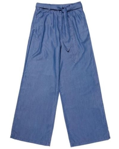 Denham Wide pantaloni - Blu