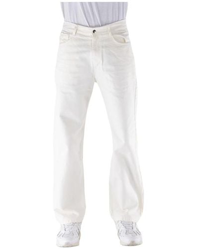 Arte' Bestickte gesäßtaschen jeans - Weiß