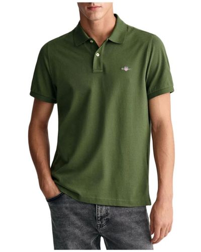 GANT Tops > polo shirts - Vert