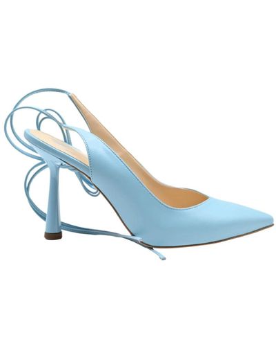 Manila Grace Court Shoes - Blue