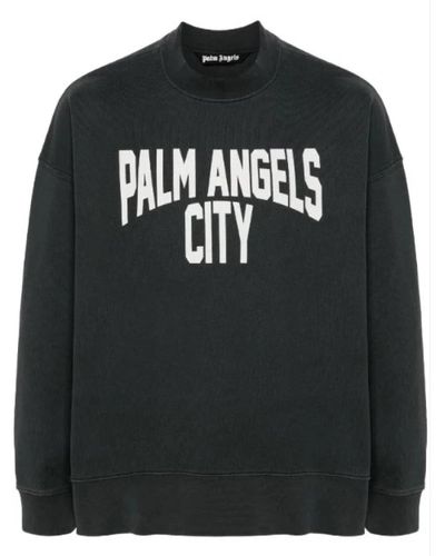 Palm Angels Stylische pullover - Schwarz