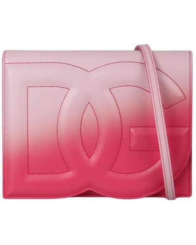 Dolce & Gabbana Cross Body Bags - Pink