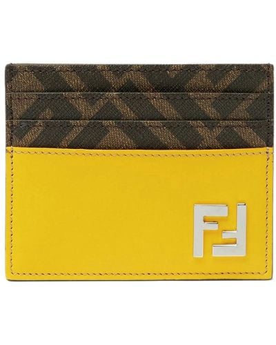Fendi Wallets & Cardholders - Yellow