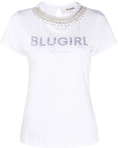 Blugirl Blumarine T-shirts - Blanc