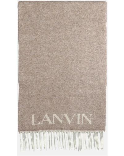 Lanvin Accessories > scarves > winter scarves - Marron