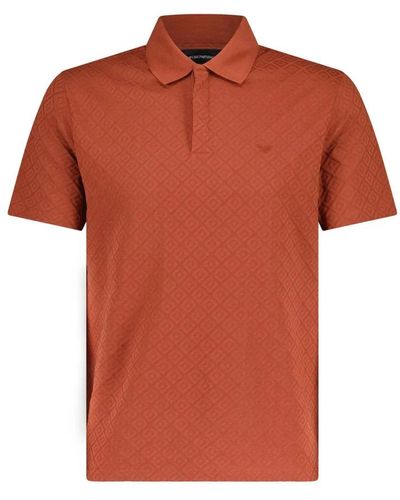 Emporio Armani Polo Shirts - Orange