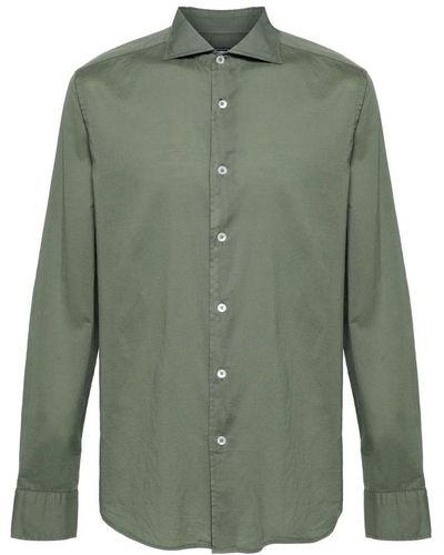 Fedeli Casual Shirts - Green