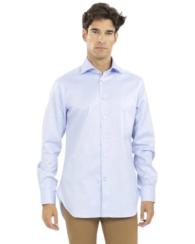 Kiton Shirts > casual shirts - Bleu