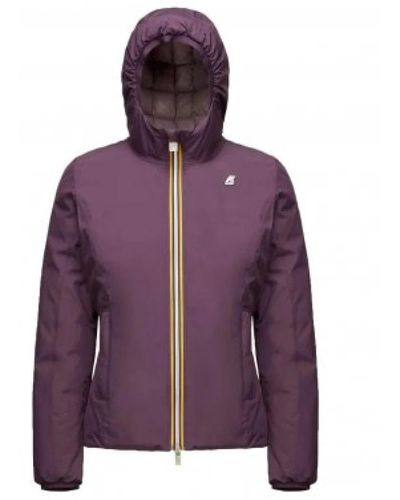 K-Way Winter Jackets - Purple