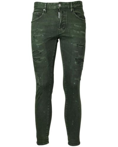 DSquared² Slim-Fit Jeans - Green