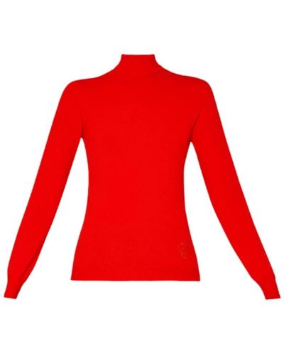Liu Jo Suéter de cuello alto - Rojo