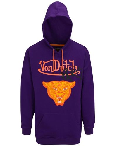 Von Dutch Levonne sweatshirt - comoda e alla moda - Viola