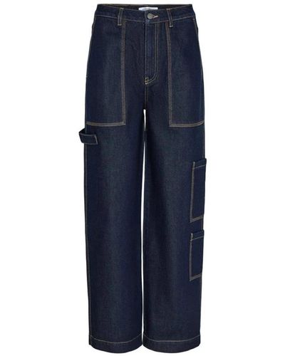 co'couture Tapered Trousers - Blue