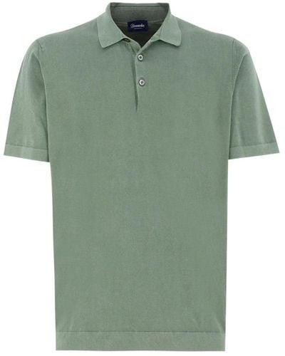 Drumohr Polo Shirts - Green