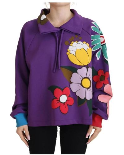Dolce & Gabbana Sweatshirts & hoodies > sweatshirts - Violet