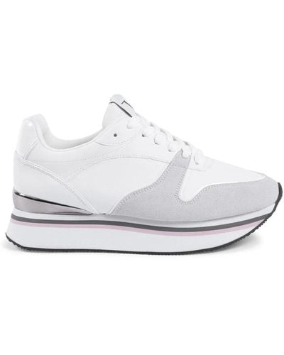 19V69 Italia by Versace Shoes > sneakers - Blanc