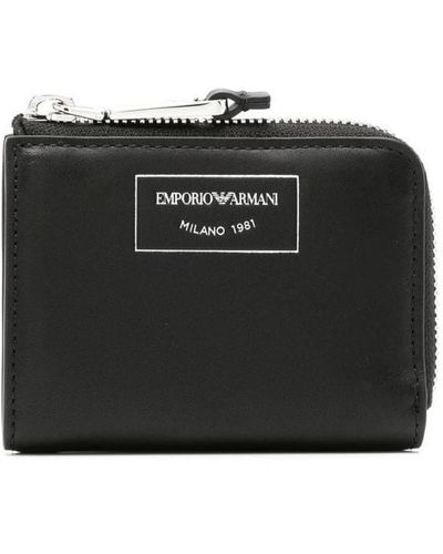 Emporio Armani Wallets & Cardholders - Black