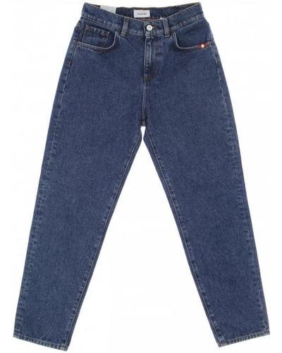 AMISH Straight Jeans - Blau