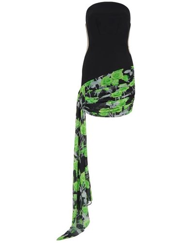 David Koma Short Dresses - Green