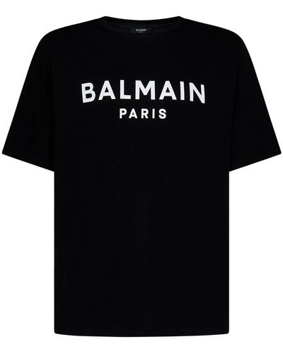 Balmain T-shirts and polos black - Nero