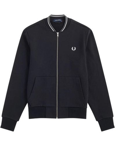 Fred Perry Bomber Jackets - Blue
