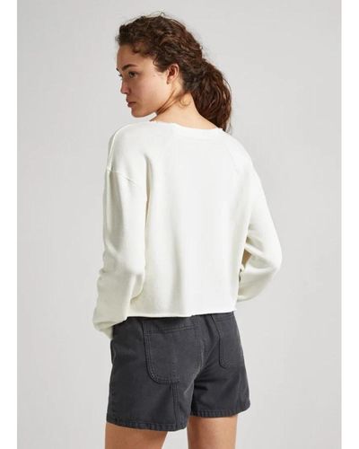 Pepe Jeans Sweatshirts & hoodies > sweatshirts - Blanc