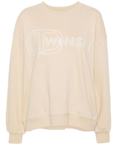 Twin Set Sweatshirts - Neutro