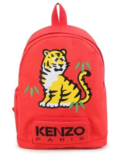KENZO Backpacks - Rosso