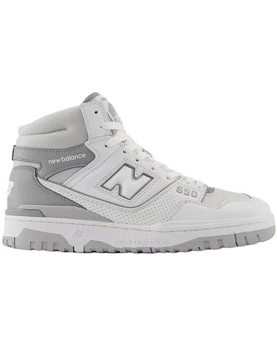 New Balance Weiße sneakers für männer - Grau