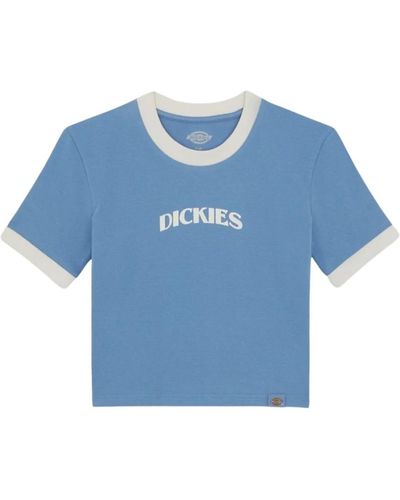 Dickies Ringer style hemden - Blau