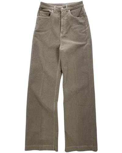 Nine:inthe:morning Wide trousers - Gris