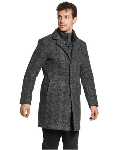 Mason's Coats > single-breasted coats - Noir