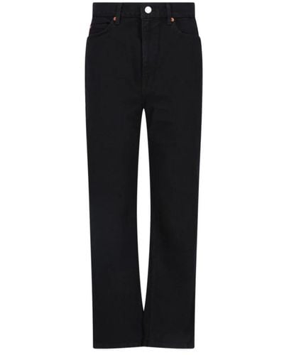 RE/DONE Straight jeans - Negro