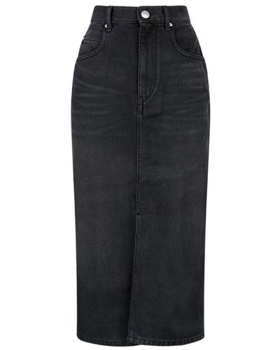 Isabel Marant Denim Skirts - Black