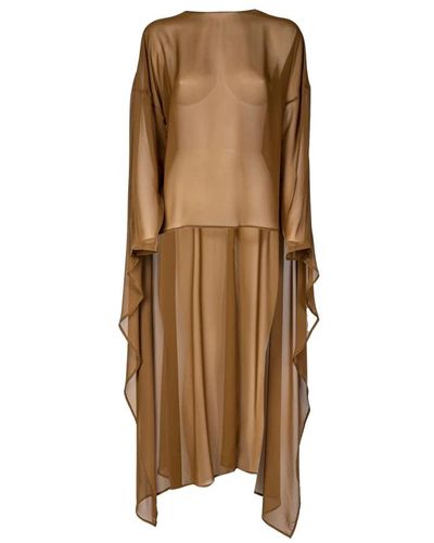 Erika Cavallini Semi Couture Party Dresses - Brown