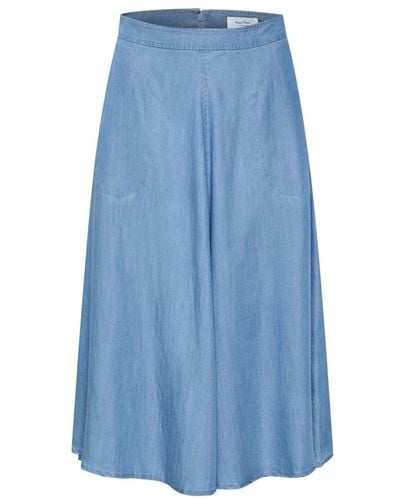 Part Two Denim skirts - Azul