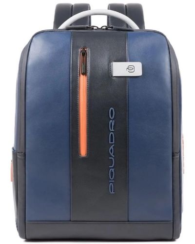 Piquadro Blaue eimer-tasche & rucksack - stilvoll und geräumig